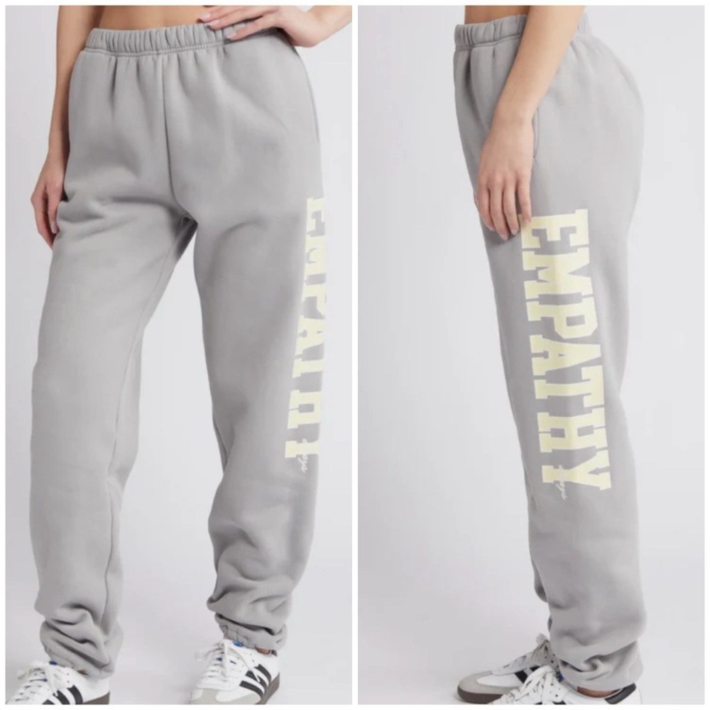 The Mayfair Group Empathy Always Slate grey sweatpants, size XS